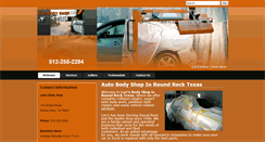 Desktop Screenshot of leesbodyshoproundrock.com